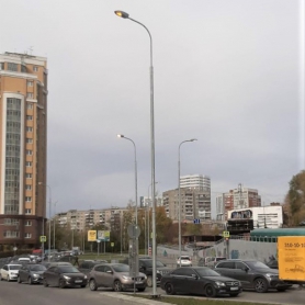 Наружное освещение по улицам Челюскинцев и Гражданской (Макаровский мост)